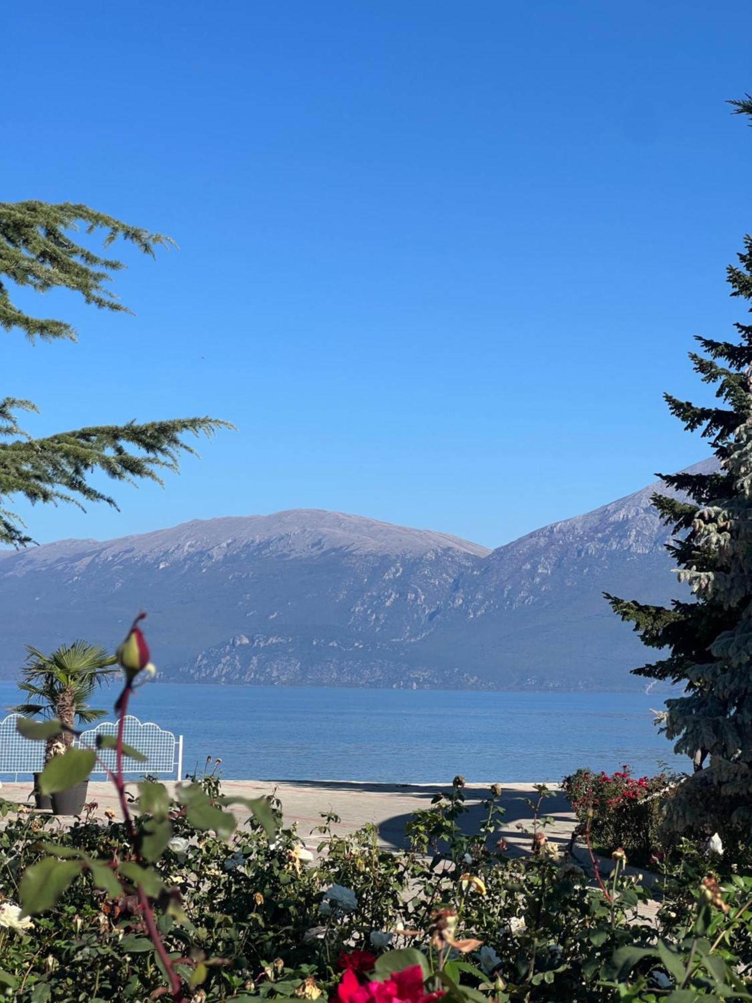 Ferienwohnung Charming House Pogradec Exterior foto